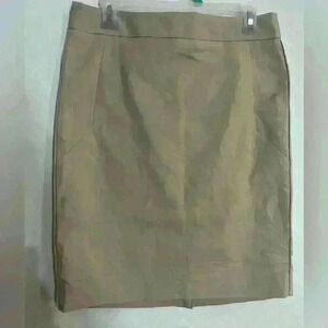 The Limited Beige Pencil Skirt